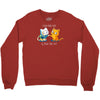 finn the cat &amp; jake the cat Crewneck Sweatshirt