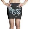 sea emperor transparent buffalo Mini Skirts