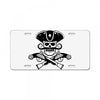 retro pirate License Plate