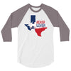 texan boxer lover 3/4 Sleeve Shirt