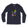 Pride Floral LGBT Colors Long Sleeve Shirts