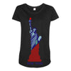 4th of july Maternity Scoop Neck T-shirt