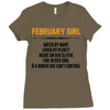 February Girl Hated By Many Ladies Fitted T-Shirt
