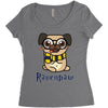ravenpaw pug Women's Triblend Scoop T-shirt