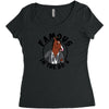 famous in the 90's Women's Triblend Scoop T-shirt