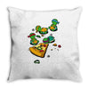 pizza lover Throw Pillow