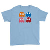 cool retro 80s pacman ghosts video games Youth Tee