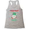 christmas baking team crew elf Racerback Tank
