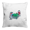 beer pong Throw Pillow