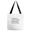 hoodrat stuff with my friends Tote Bags