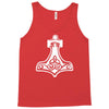 thors hammerretro viking norse fashion cool Tank Top