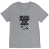 Greatest Grammy In The Universe V-Neck Tee