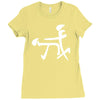 unisex funny graphic Ladies Fitted T-Shirt