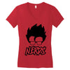 nerds Women's V-Neck T-Shirt