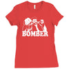 bomber film  fun Ladies Fitted T-Shirt