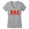 BAE Best Aunt Ever Women's V-Neck T-Shirt