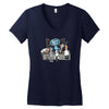 roger's place Women's V-Neck T-Shirt