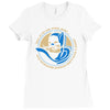 mustache batman Ladies Fitted T-Shirt