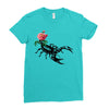 scorpio rose Ladies Fitted T-Shirt