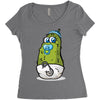 baby pickle Women's Triblend Scoop T-shirt
