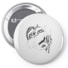 self made zombie Pin-back button