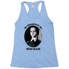 on wednesdays we wear black Racerback Tank