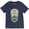 skull plants V-Neck Tee