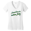 call me by your name somewhere in northern italy Women's V-Neck T-Shirt