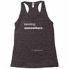 trending somewhere Racerback Tank