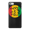 rasta lion head reggae dub step music dance iPhone 7 Case