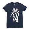 american flag soldier Ladies Fitted T-Shirt