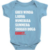 The Direwolves Baby Onesie
