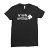 irish i were drunk Ladies Fitted T-Shirt