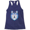 the wolf Racerback Tank