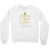 i drink Crewneck Sweatshirt