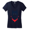 Siberian Husky Women's V-Neck T-Shirt