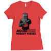 uncle black knight Ladies Fitted T-Shirt