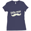 little man Ladies Fitted T-Shirt