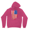 sa distress flag cool american Unisex Hoodie