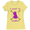 nico robin One Piece Ladies Fitted T-Shirt