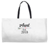 Aunt est.2018 Weekender Totes