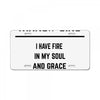 March Girl License Plate