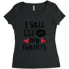 I Still Live With My Parents Women's Triblend Scoop T-shirt