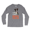 This Girl Loves Her Border Collie Long Sleeve Shirts