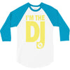 im a dj graphic tee mens 3/4 Sleeve Shirt