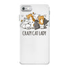 crazy cat lady iPhone 7 Case
