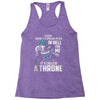 i know there a special place in hell for me Racerback Tank