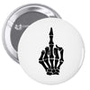 Flipping Someone Off Pin-back button
