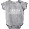 sarcasm illegal Baby Onesie