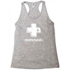 i'm with player two Racerback Tank